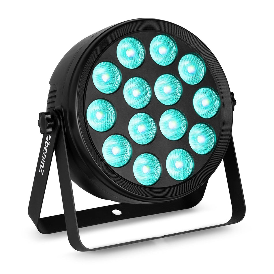 beamZ BCC145 - Par plano 14×4 W RGBW con haz 25°, mando IR y DMX 4/8 canales - Tempo Shop
