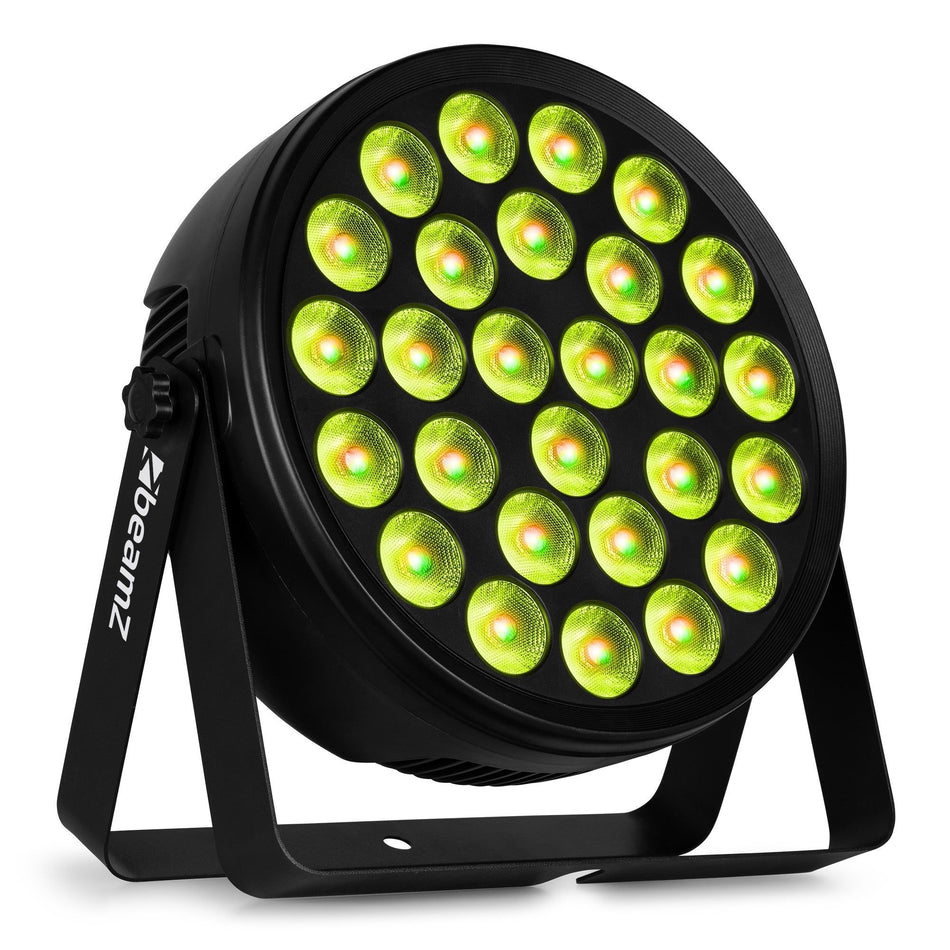 beamZ BCC240 - Par plano 27×4 W RGBW con mando, doble soporte y DMX 4/8 canales - Tempo Shop