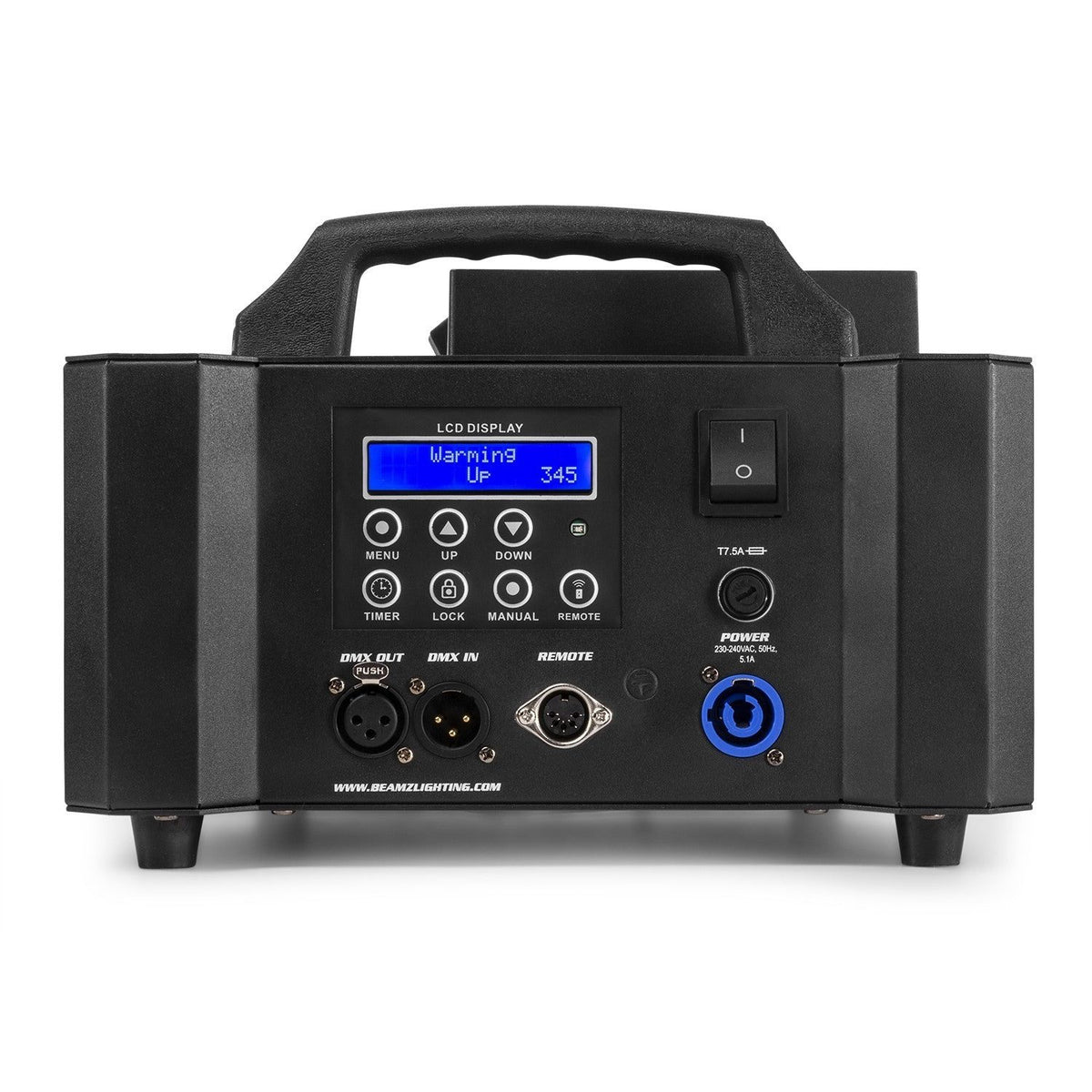 beamZ BLAZE1800 - Maquina de humo vertical 24x4W 4en1 LED - Tempo Shop