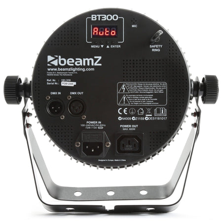 beamZ BT300 - Foco plano PAR LED 12x 10W 6 - en - 1 - Tempo Shop