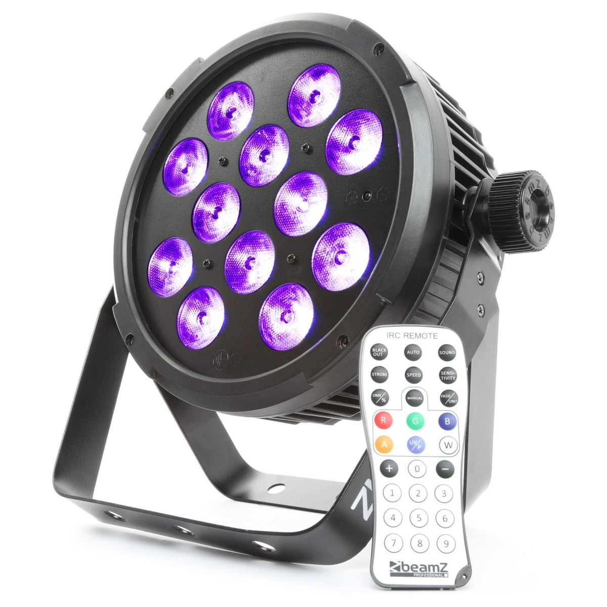 beamZ BT300 - Foco plano PAR LED 12x 10W 6 - en - 1 - Tempo Shop