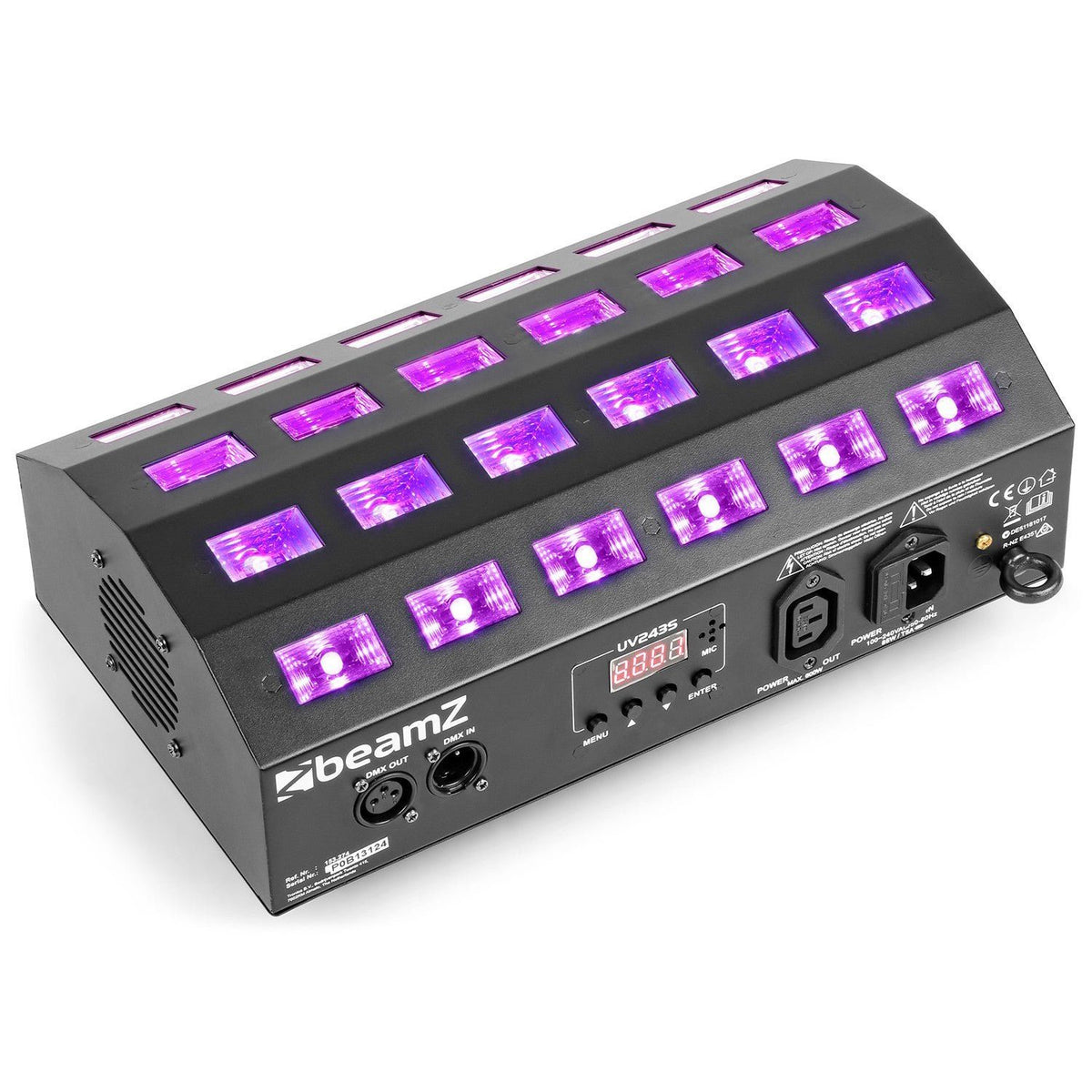 beamZ BUV463 - Strobo LED UV - Tempo Shop