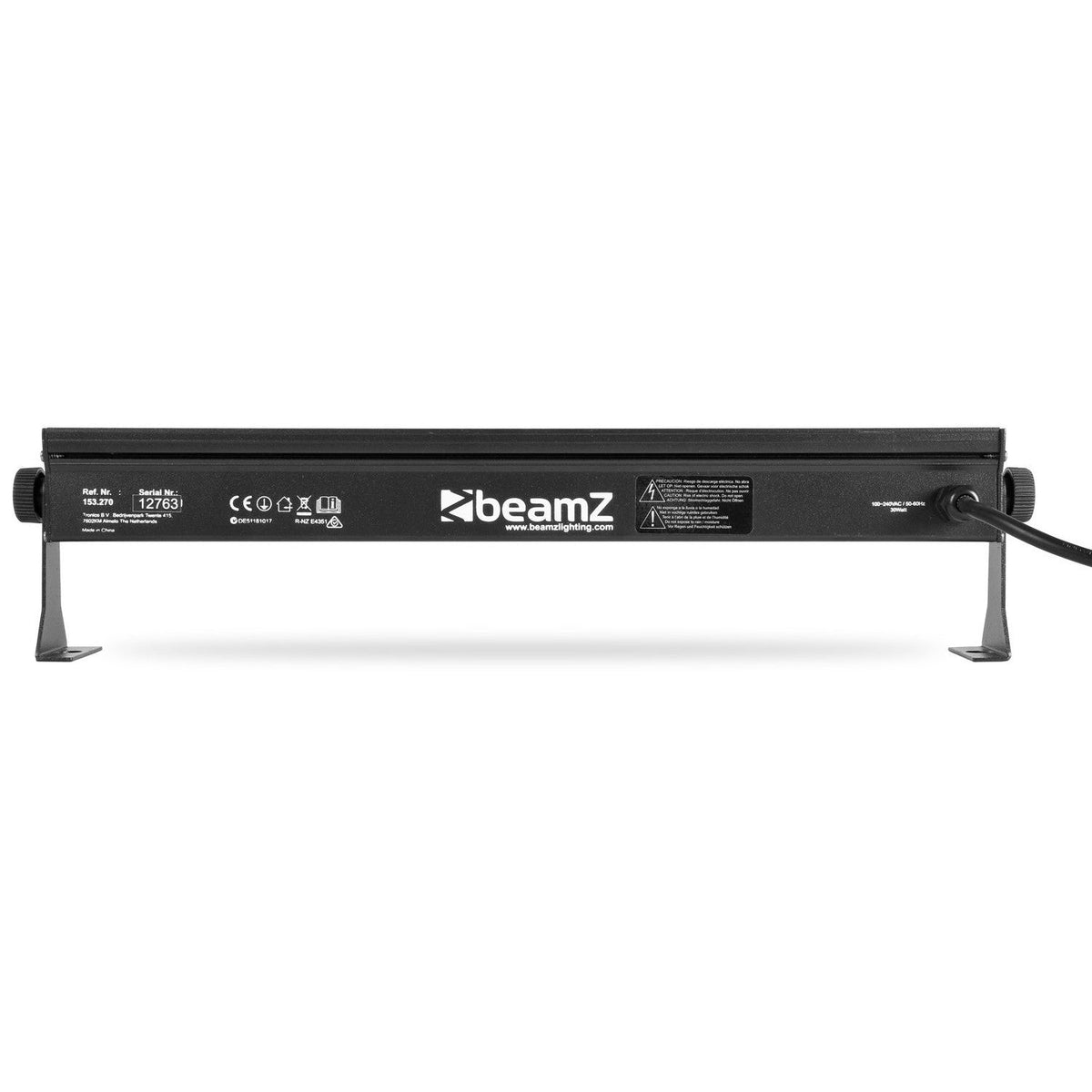 beamZ BUV93 - Barra de LED 8x3W UV - Tempo Shop