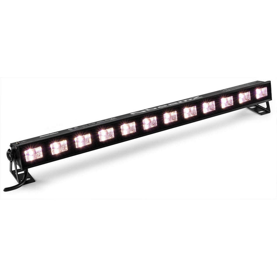 beamZ BUVW123 - Barra LED 12x 3W UV/Blanco 2 - en - 1 - Tempo Shop