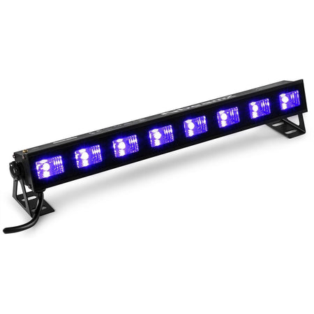beamZ BUVW83 - Barra LED 8x 3W UV/Blanco 2 - en - 1 - Tempo Shop