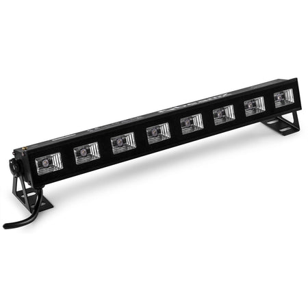beamZ BUVW83 - Barra LED 8x 3W UV/Blanco 2 - en - 1 - Tempo Shop