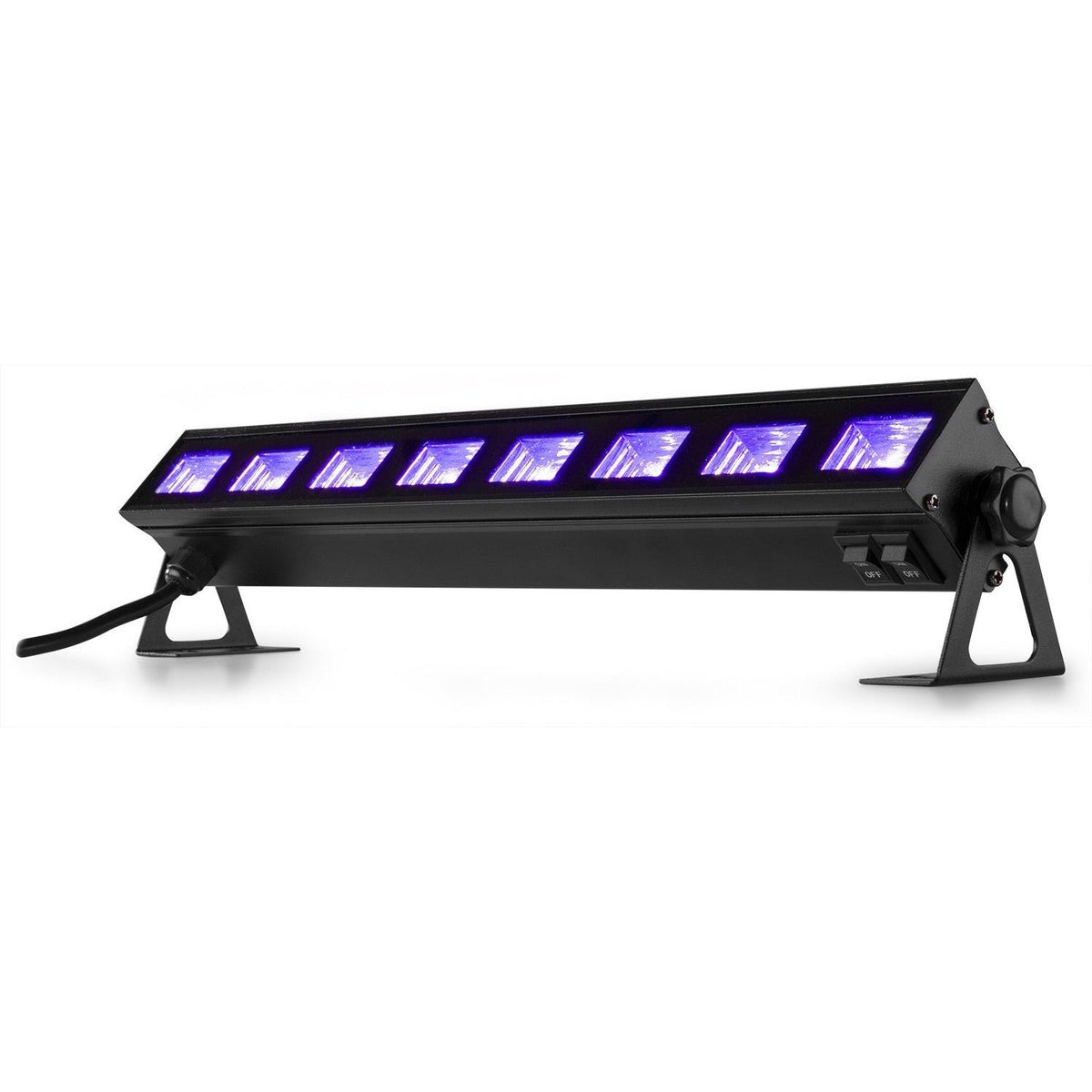 beamZ BUVW83 - Barra LED 8x 3W UV/Blanco 2 - en - 1 - Tempo Shop