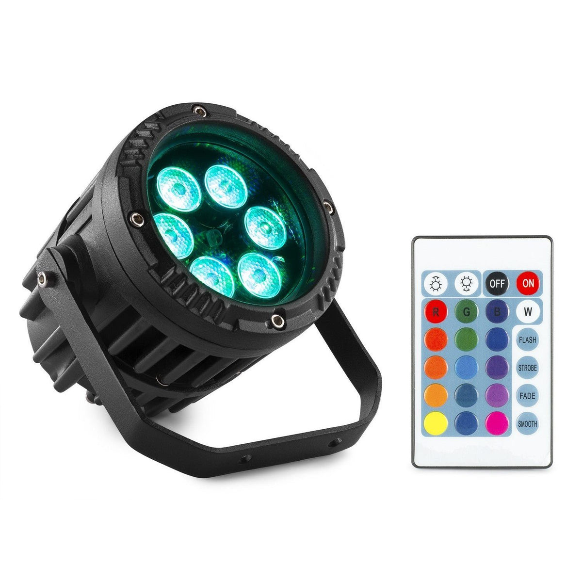 beamZ BWA63 - Foco Par Aluminio IP65 RGB - Tempo Shop