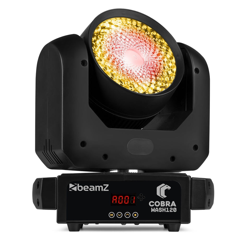 beamZ Cobra Wash120 - Cabeza móvil LED con anillo LED - Tempo Shop