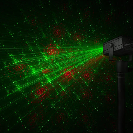 beamZ Dahib - Doble Laser RG Gobo con LED Azul - Tempo Shop