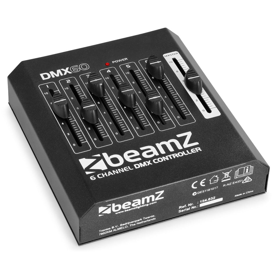 beamZ DMX60 - Controladora 6 canales - Tempo Shop