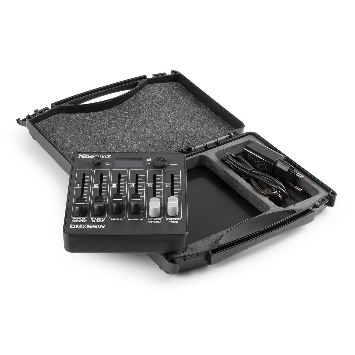beamZ DMX65W - Controlador inalámbrico DMX alimentado por batería - Tempo Shop