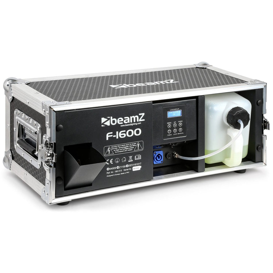 beamZ F1600 - Maquina de niebla profesional en Flightcase - Tempo Shop