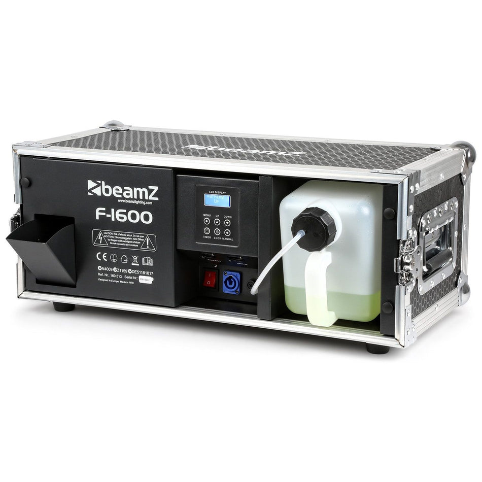 beamZ F1600 - Maquina de niebla profesional en Flightcase - Tempo Shop
