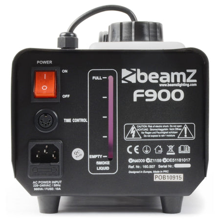 beamZ F900 - Maquina de neblina con control de nivel - Tempo Shop