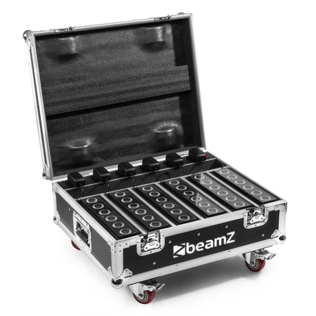 beamZ FCC12 - FlightCase para 6x focos serie BBP612 Charging - Tempo Shop