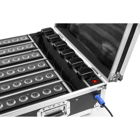 beamZ FCC12 - FlightCase para 6x focos serie BBP612 Charging - Tempo Shop
