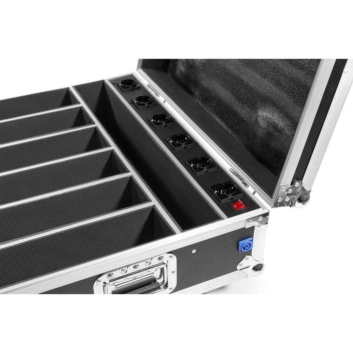 beamZ FCC12 - FlightCase para 6x focos serie BBP612 Charging - Tempo Shop