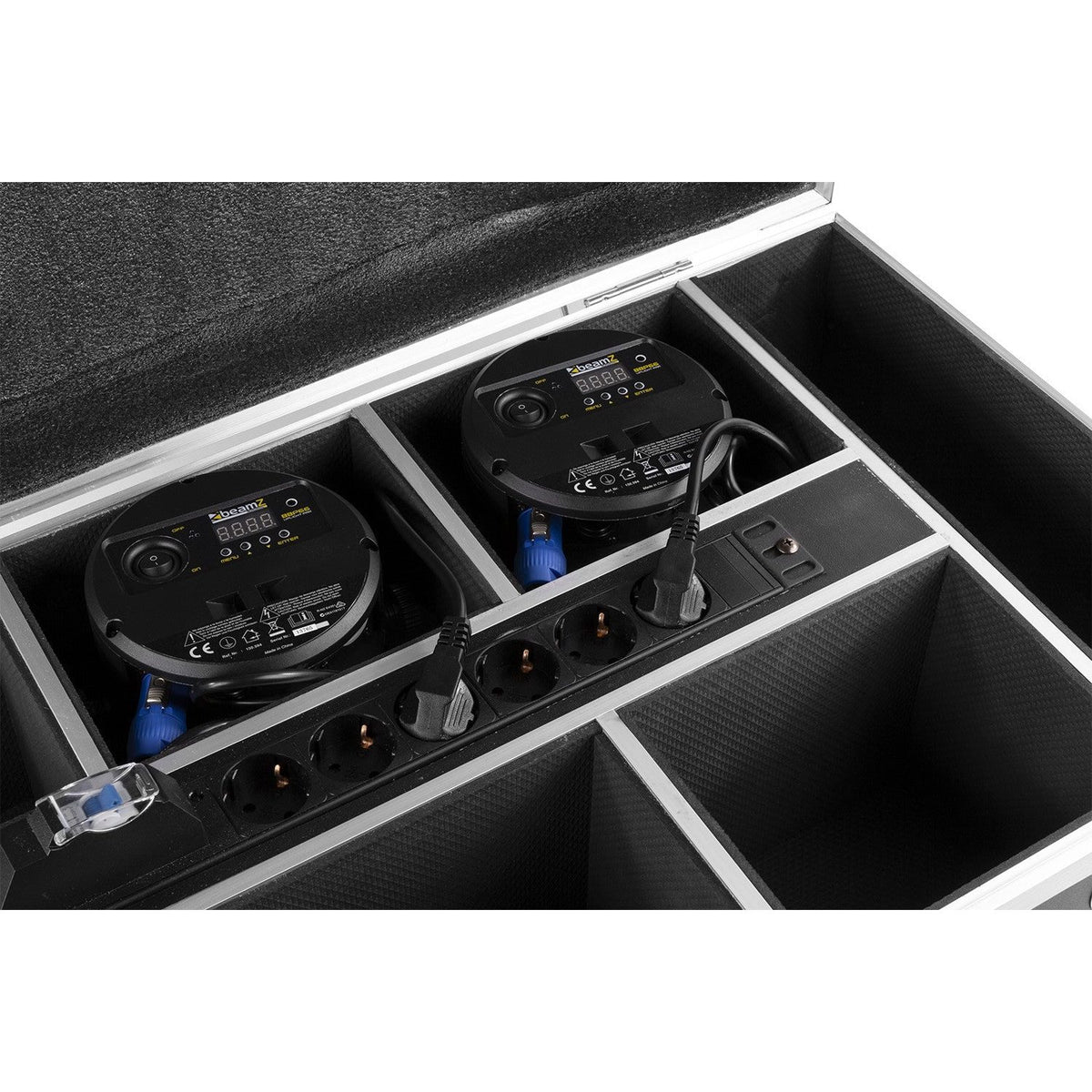 beamZ FCC66 - Flightcase para 6x BBP66 focos con cargador - Tempo Shop