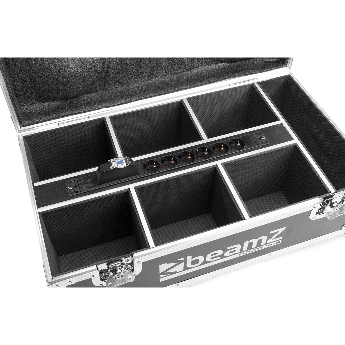 beamZ FCC66 - Flightcase para 6x BBP66 focos con cargador - Tempo Shop