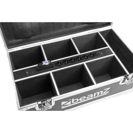 beamZ FCC66 - Flightcase para 6x BBP66 focos con cargador - Tempo Shop