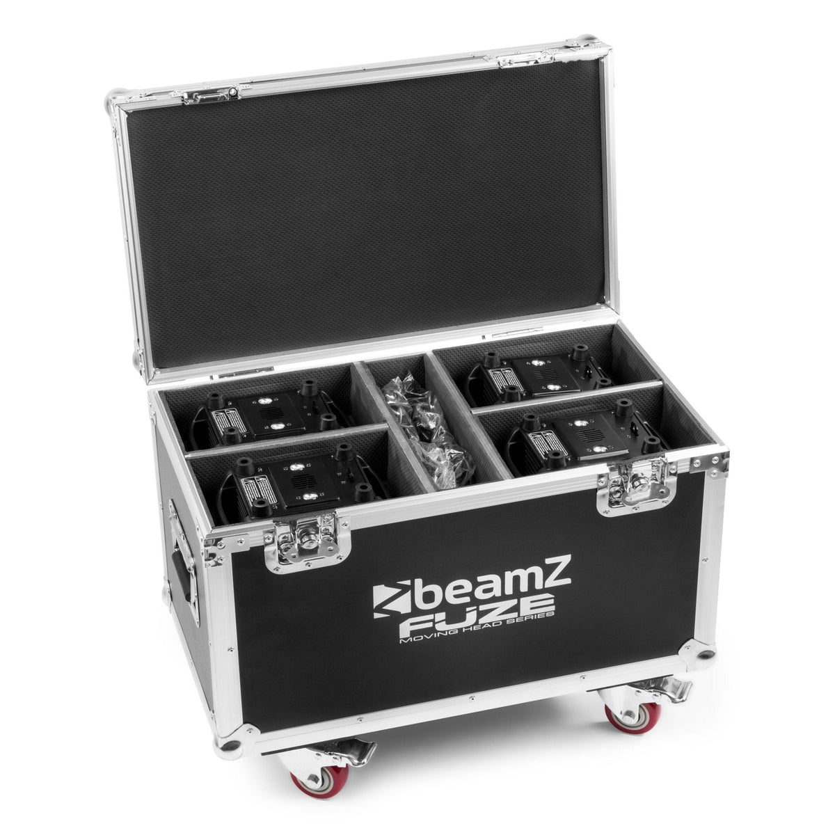 beamZ FCFZ4 - Flightcase para 4pcs Fuze 75B/75S y 610Z Series Fuze - Tempo Shop