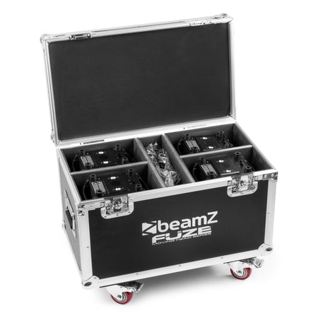 beamZ FCFZ4 - Flightcase para 4pcs Fuze 75B/75S y 610Z Series Fuze - Tempo Shop