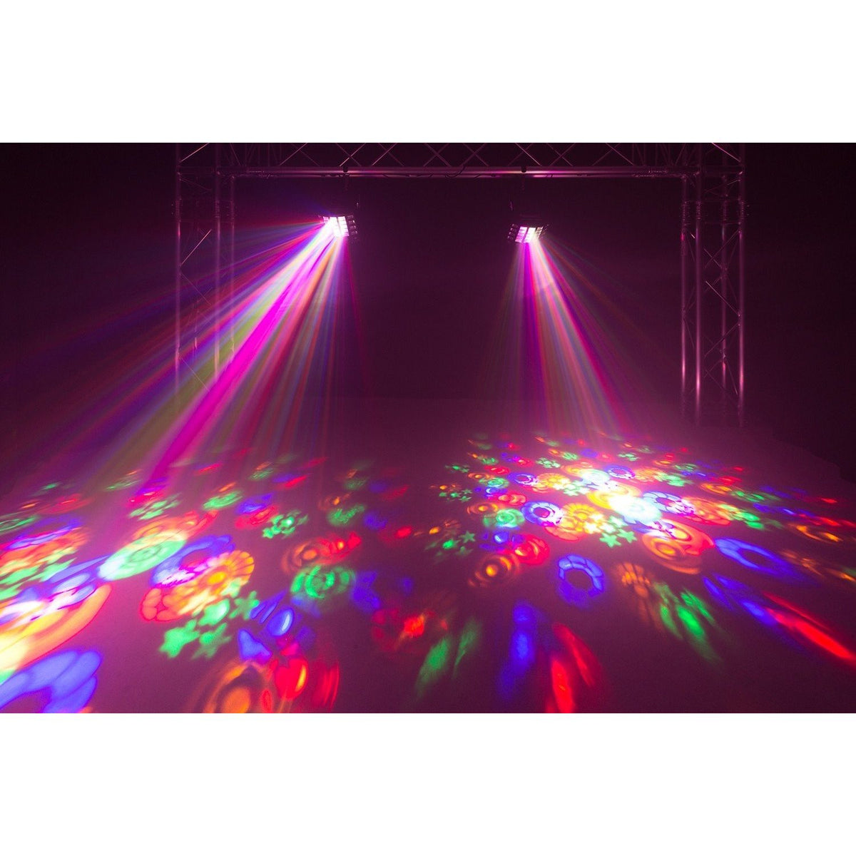 beamZ Gobo Derby - Efecto 3 - en - 1 con derby, uv y strobo - Tempo Shop