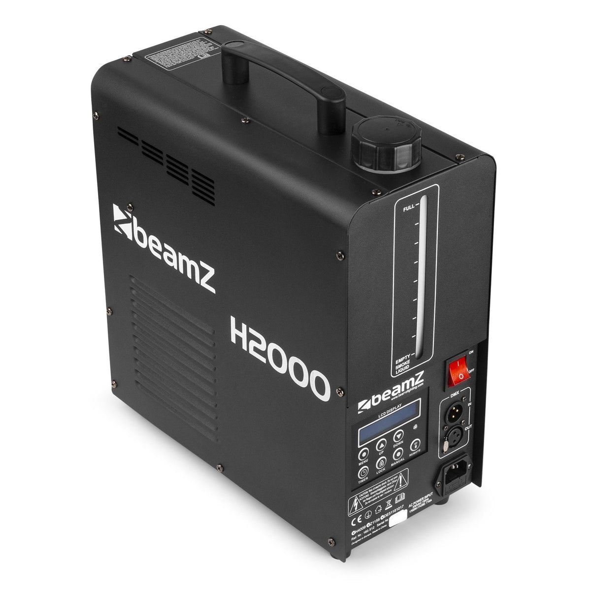 beamZ H2000 Faze - Maquina de niebla con DMX - Tempo Shop
