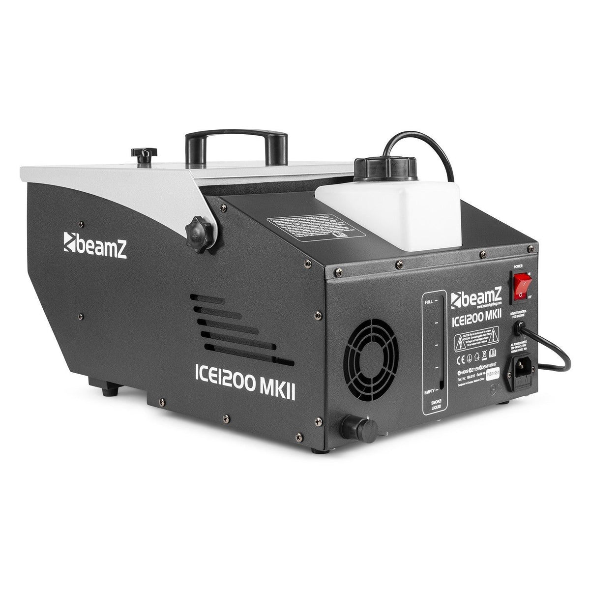 beamZ ICE1200 MKII - Maquina de Humo bajo - Tempo Shop
