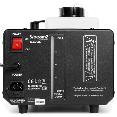 beamZ ICE700 - Maquina de humo por hielo - Tempo Shop