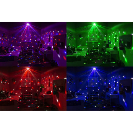 beamZ JB60R - Jelly Ball DMX LED 6 Colores - Tempo Shop
