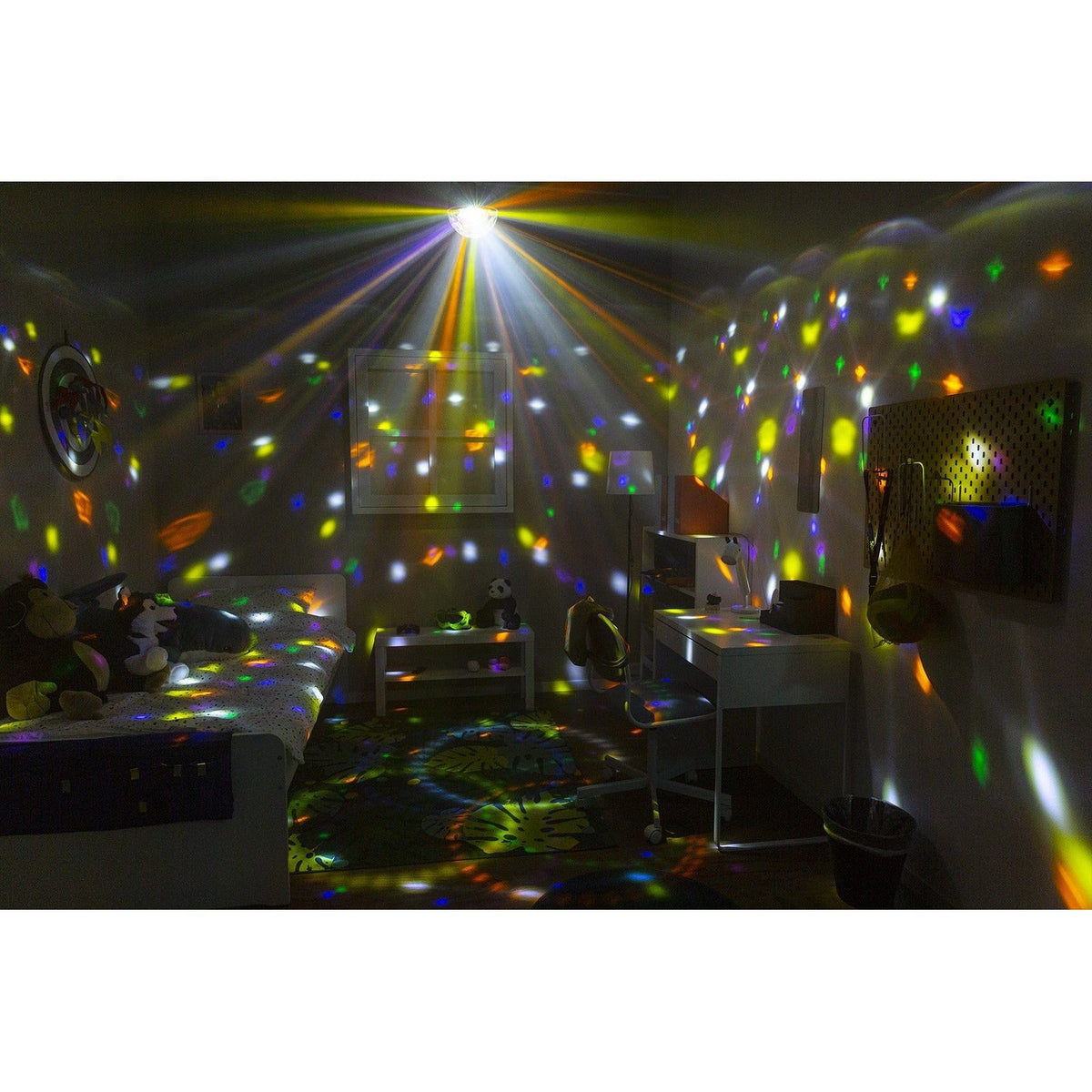 beamZ JB90R - Mini Star Ball DMX LED 9 Colores - Tempo Shop