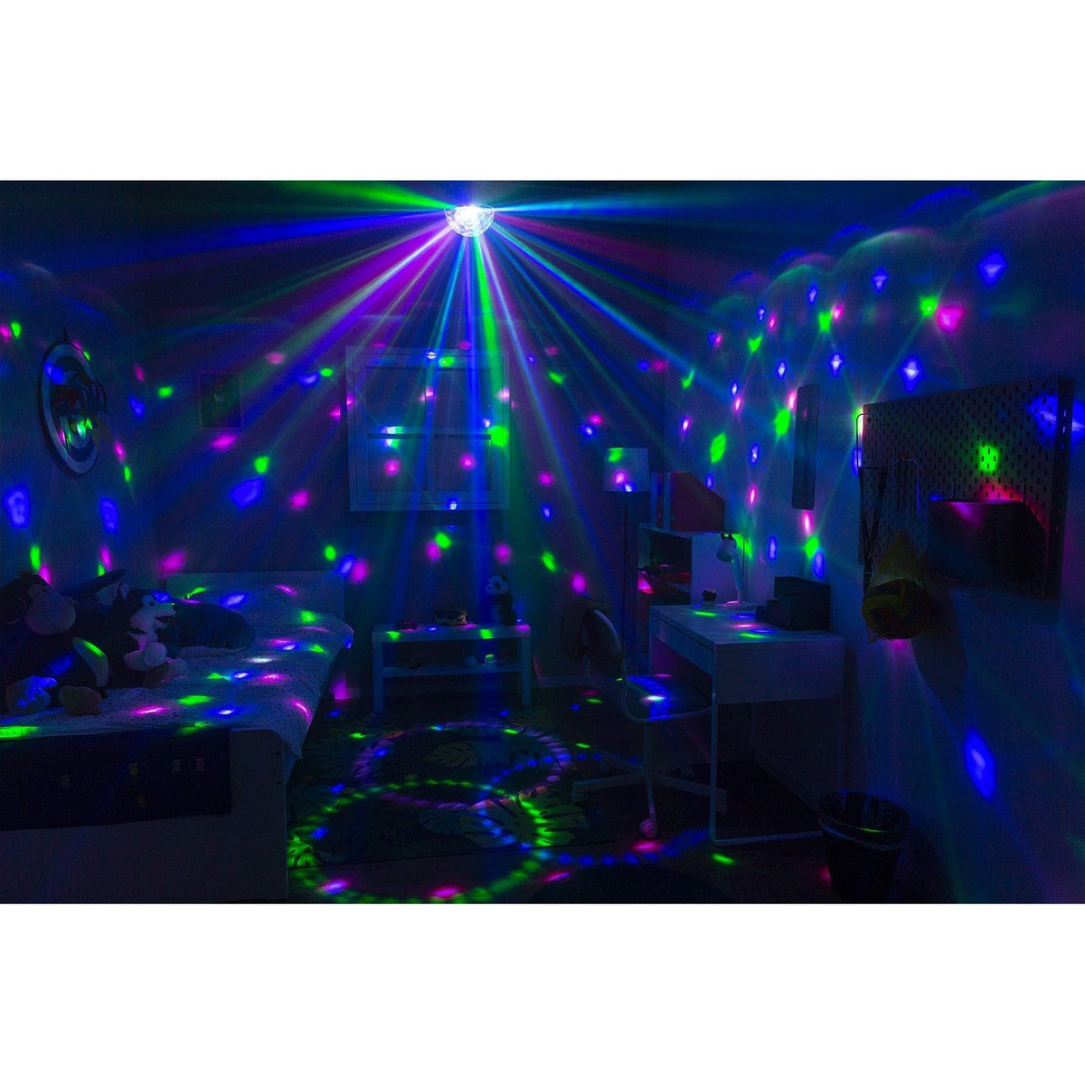beamZ JB90R - Mini Star Ball DMX LED 9 Colores - Tempo Shop