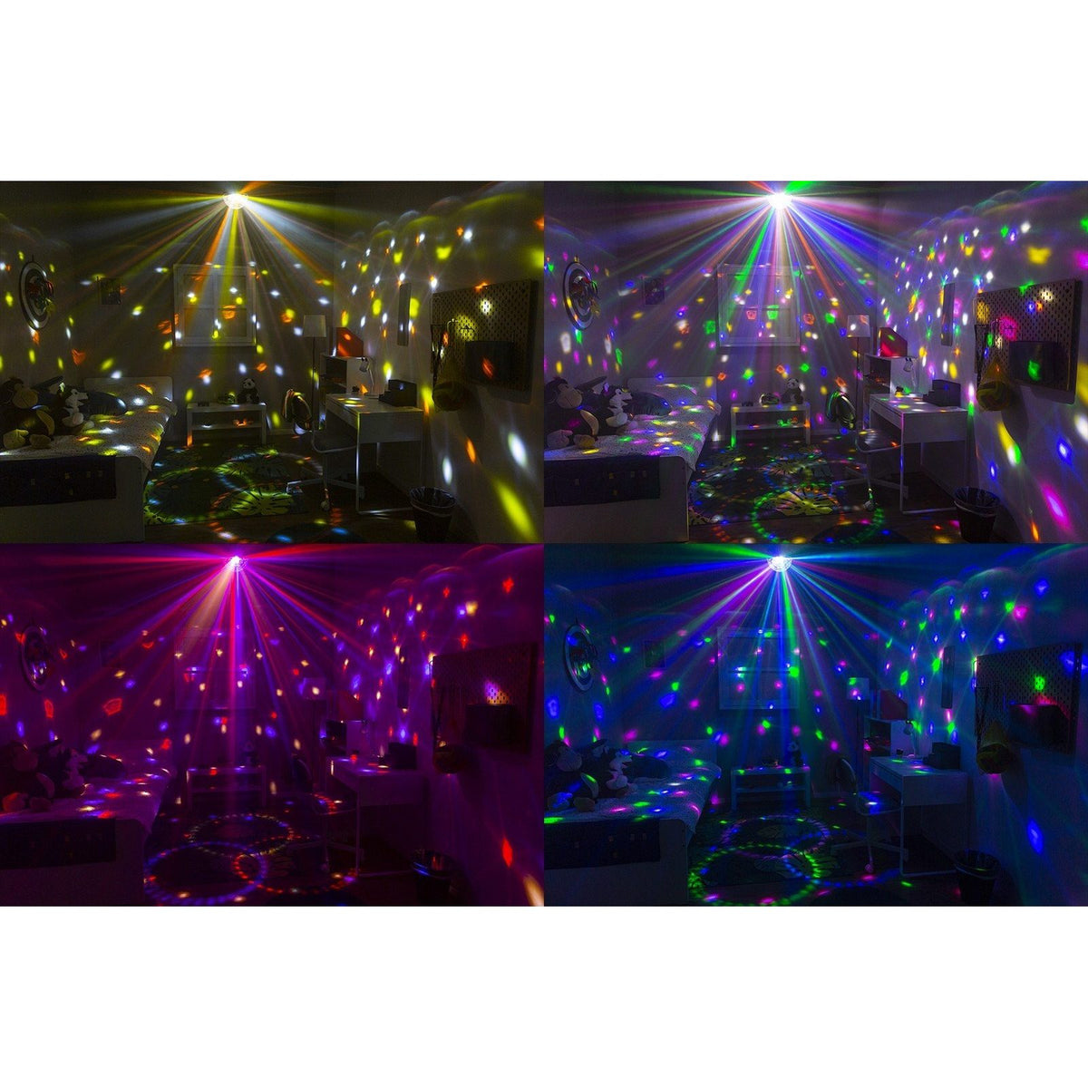 beamZ JB90R - Mini Star Ball DMX LED 9 Colores - Tempo Shop