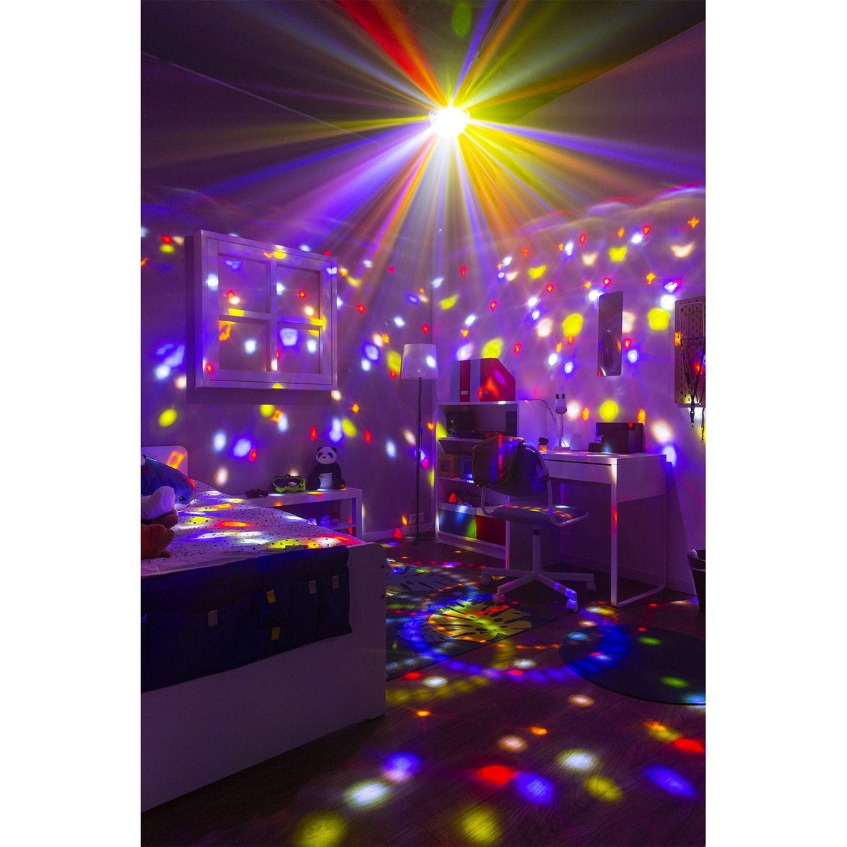 beamZ JB90R - Mini Star Ball DMX LED 9 Colores - Tempo Shop