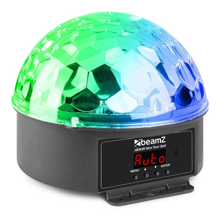 beamZ JB90R - Mini Star Ball DMX LED 9 Colores - Tempo Shop