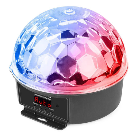 beamZ JB90R - Mini Star Ball DMX LED 9 Colores - Tempo Shop