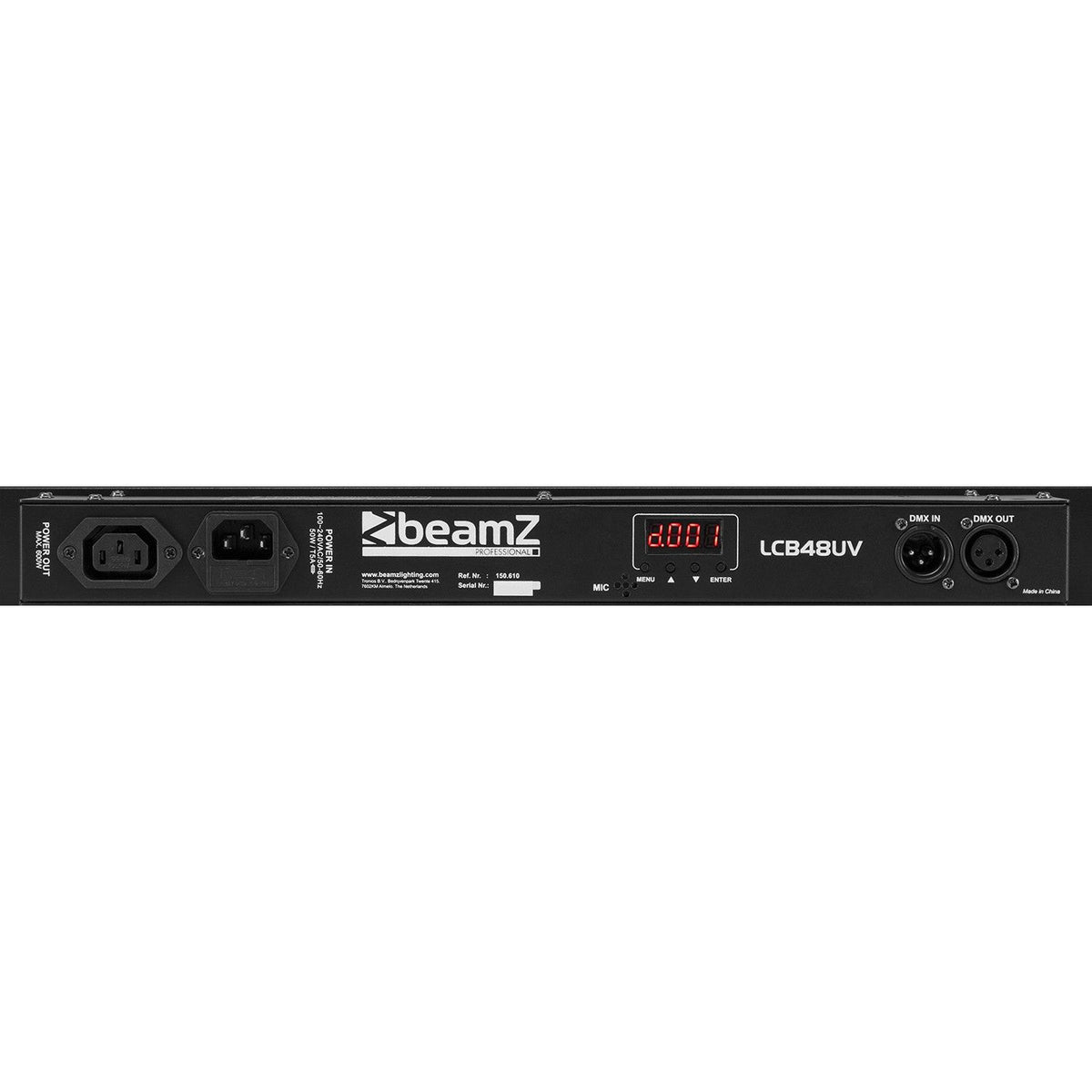 beamZ LCB48 - Barra UV LED DMX - Tempo Shop
