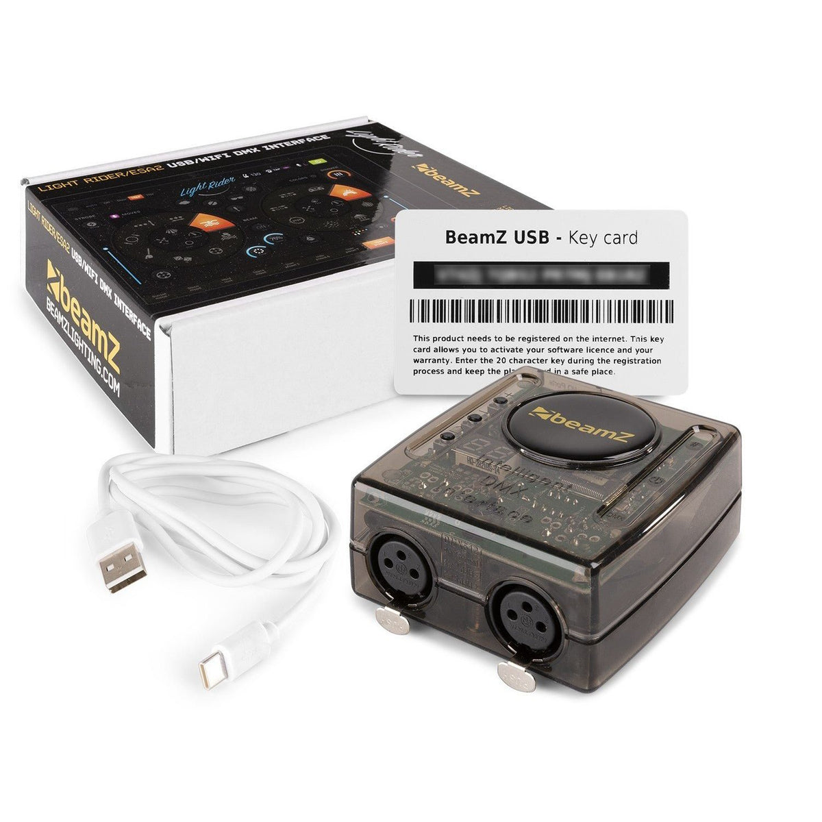 beamZ Light Rider/ESA2 - Interface USB/WiFi DMX - Tempo Shop