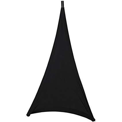 beamZ LSS07B - Cobertor de trípode de altavoz negro 70cm - Tempo Shop