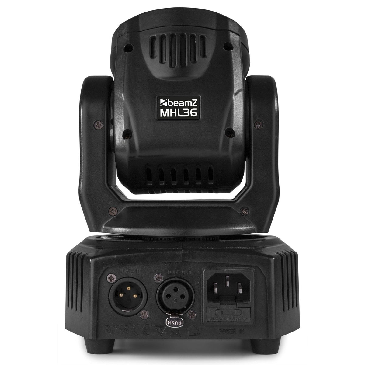beamZ MHL36 - LED Wash Cabeza movil 4x 9W set de 2 piezas en bolsa - Tempo Shop