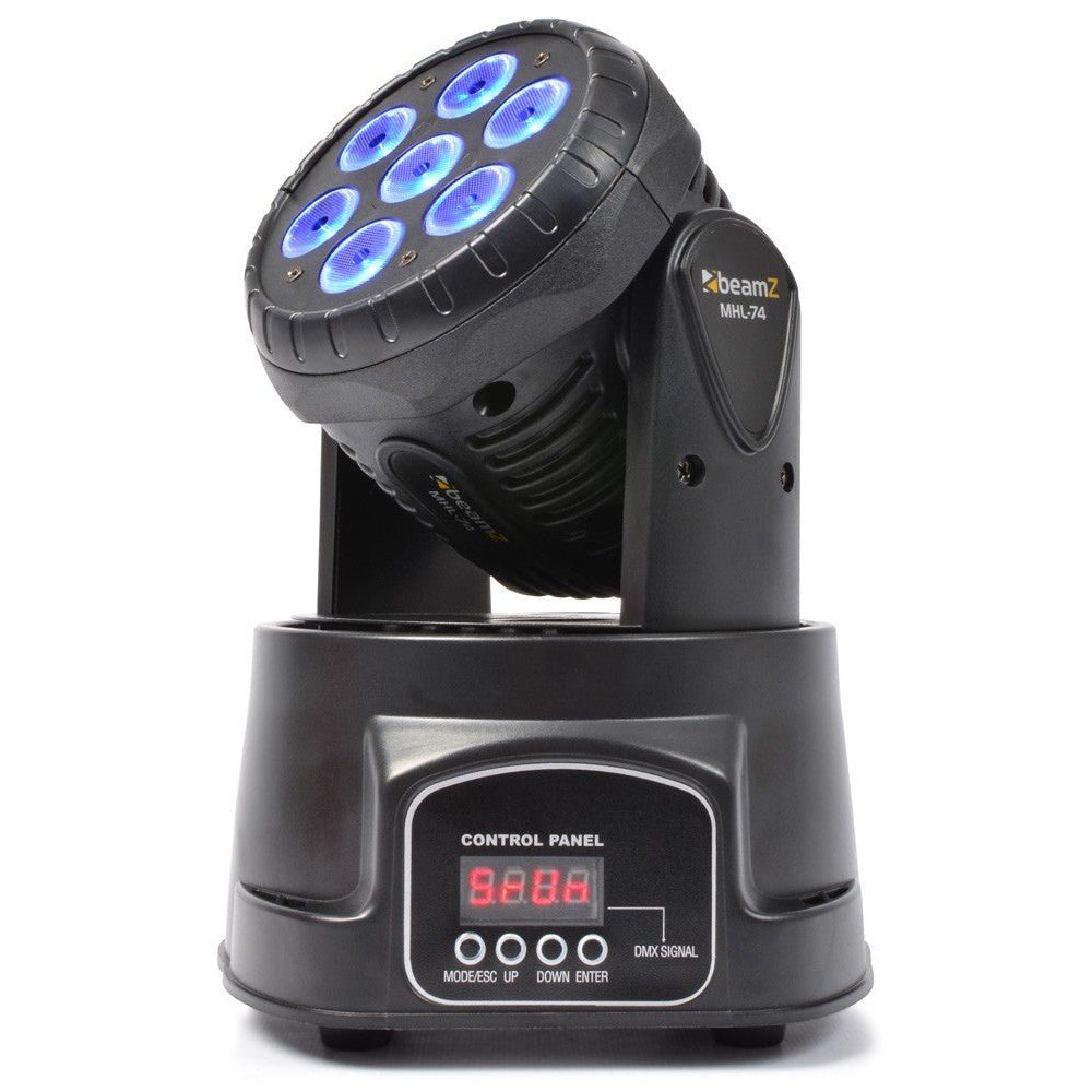 beamZ MHL74 - LED Wash Cabeza Movil 7x 10W - Tempo Shop