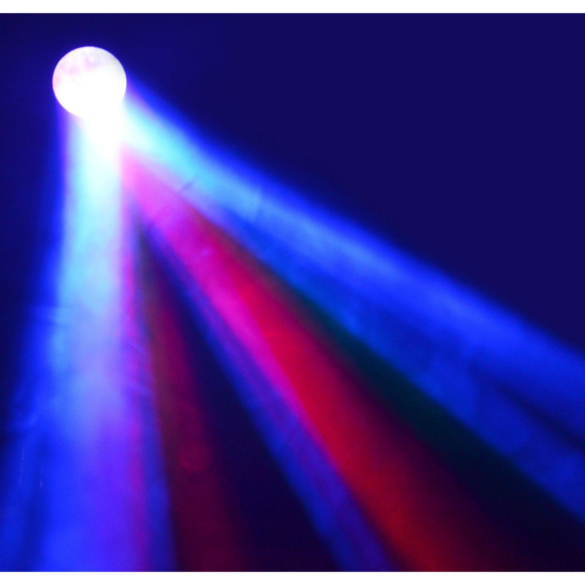 beamZ Moon Flower - Efectos con 60 leds RGBAW Negro - Tempo Shop