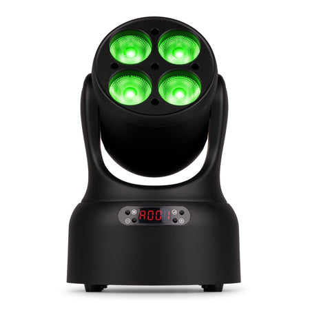 beamZ NOVA420-BK - Cabeza móvil wash 4×20 W RGBW con RDM y anillo de techo opcional - Tempo Shop