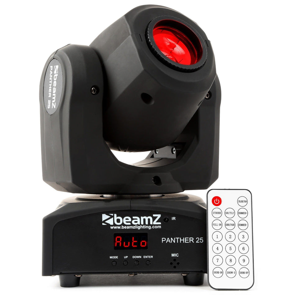 beamZ Panther 25 - LED Spot Cabeza Móvil - Tempo Shop