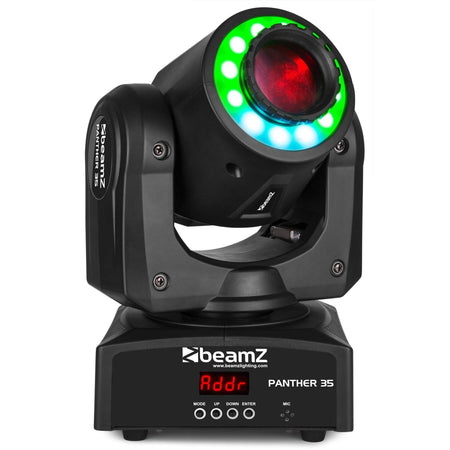 beamZ Panther 35 - LED Spot Cabeza Movil con anillo - Tempo Shop