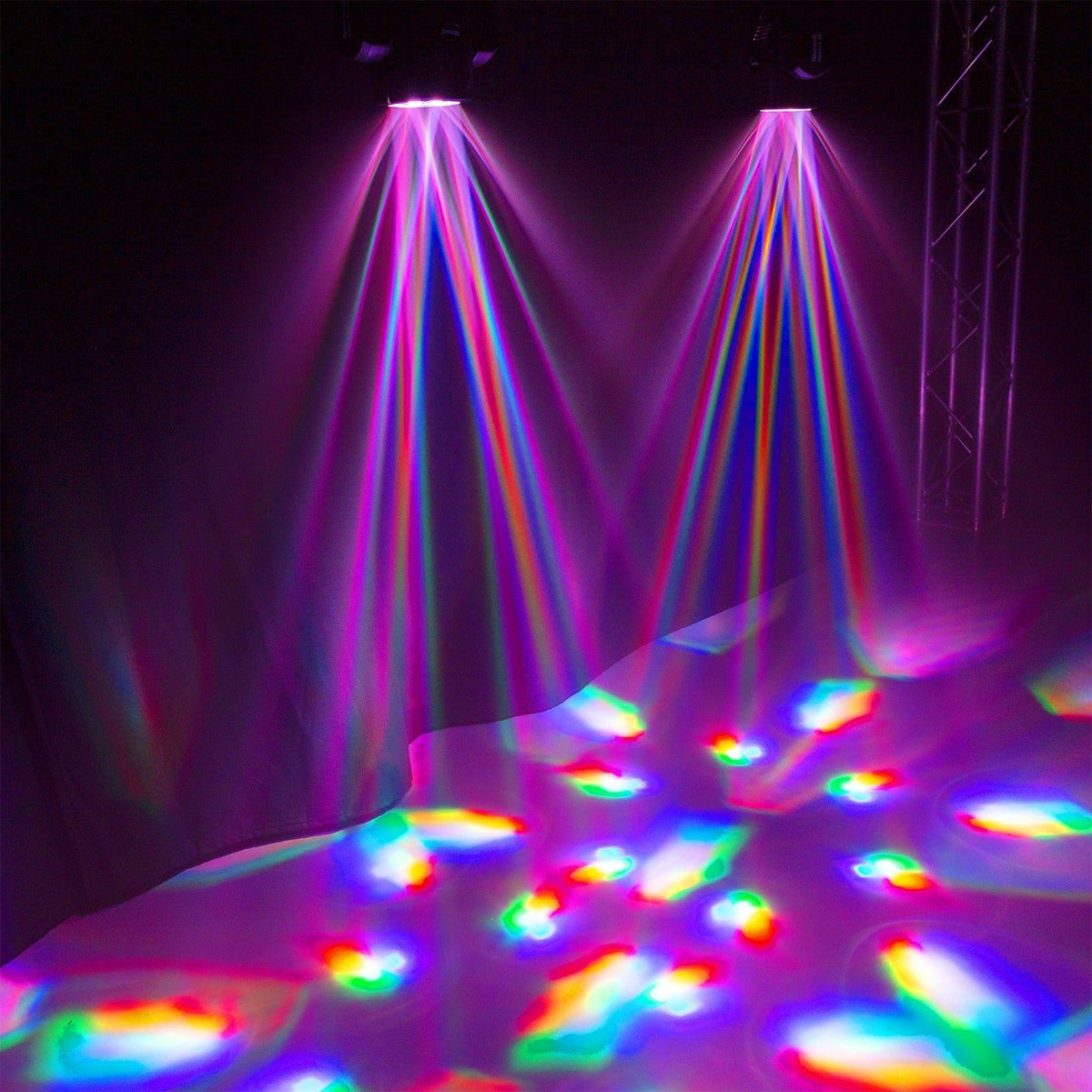 beamZ Panther80L - Cabeza móvil LED Bee Eye 6×12 W RGBW con disco de lentes y DMX - Tempo Shop