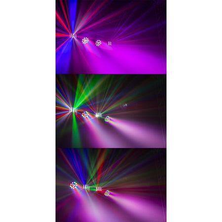 beamZ PartyBar2 - Barra de efectos con 2x PAR + 2x Derby - Tempo Shop