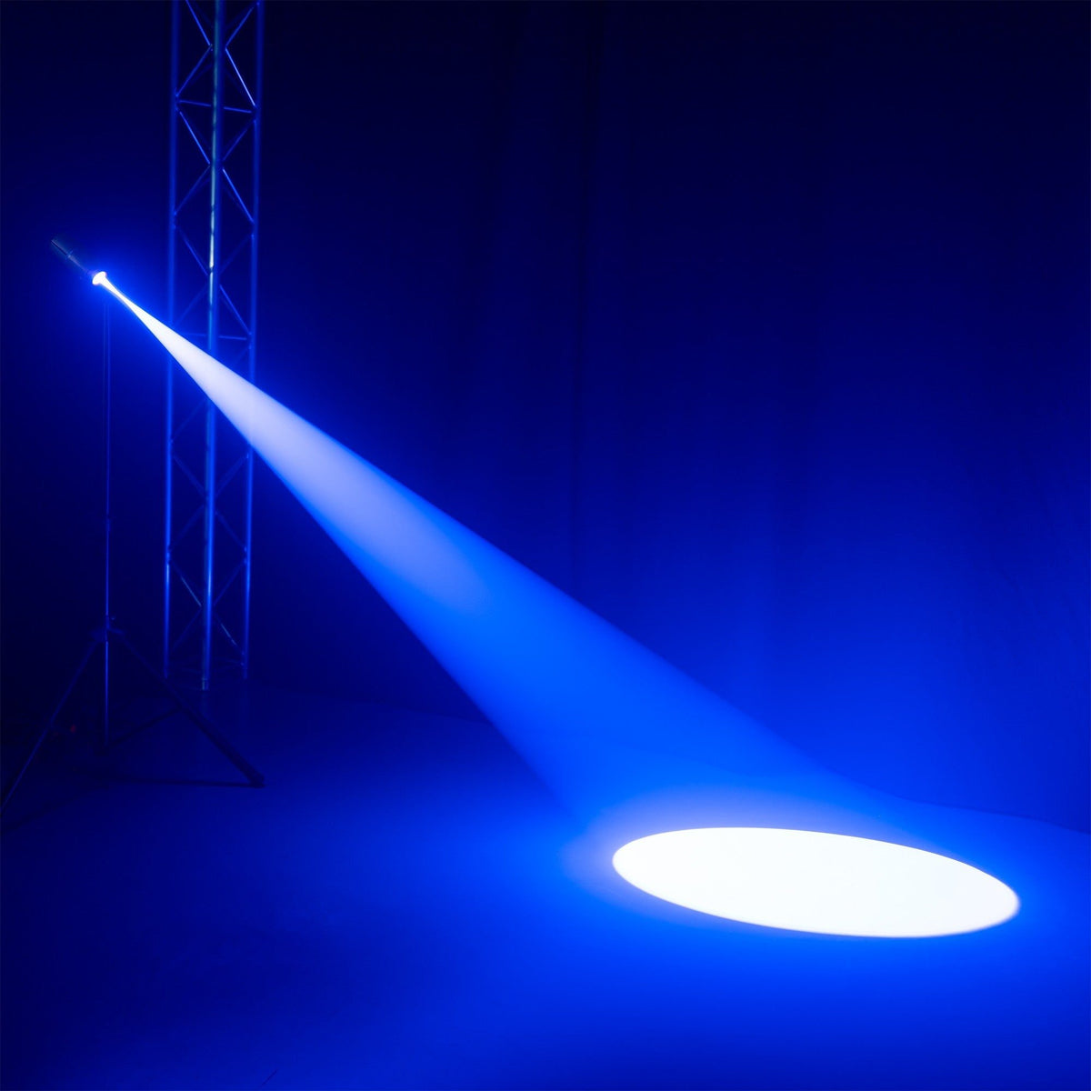 beamZ PSZ18W - Pin Spot LED RGBW de 18 W con zoom manual 8°–30° y mando RF - Tempo Shop